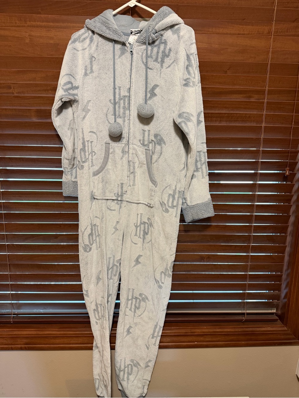 Harry Potter Onesie Pajama with Pom Ties